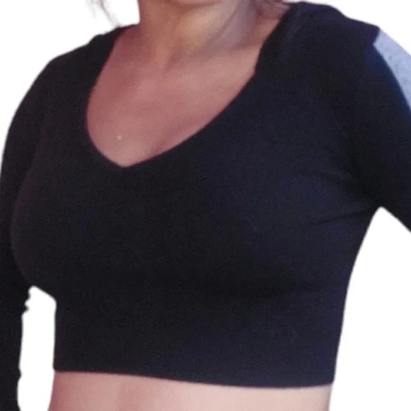 36Point5 Sweater Y2K Size Medium Black/Grey - Picture 10 of 16